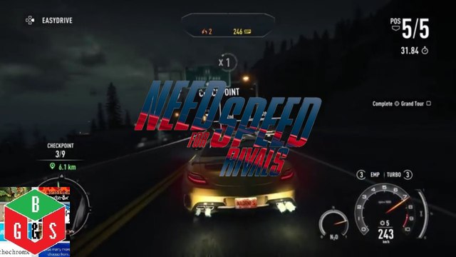 Need for Speed Rivals - driving Mercedes-Benz SLS Black Series Gameplay PS4, Xbox One, PC