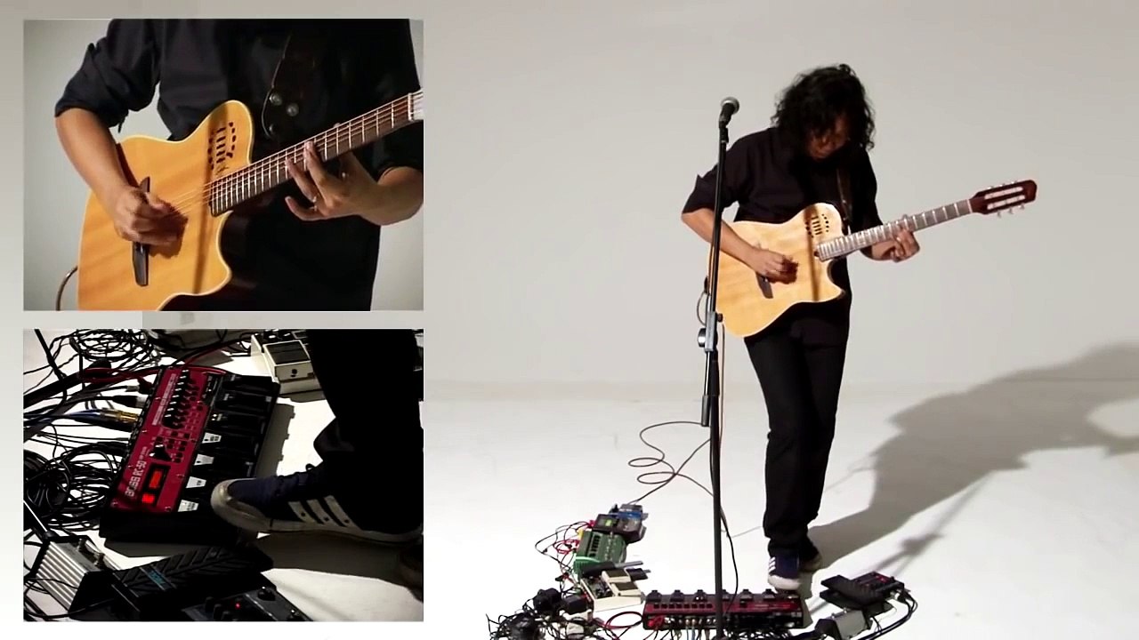 With or Without You(U2) - Randolf Arriola - Live Looping w Boss RC 50