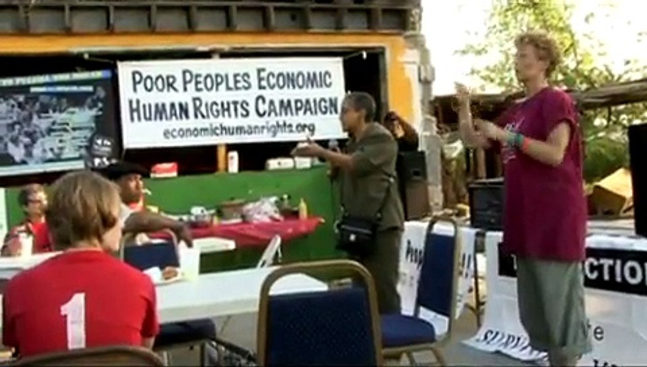 March to Fulfill the Dream kick-off event - Marian Kramer