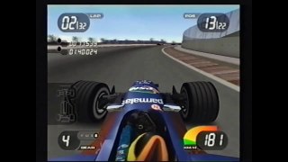 PlayStation2 Formula One 2001 - Spain (excerpts of half distance race, with best lap)