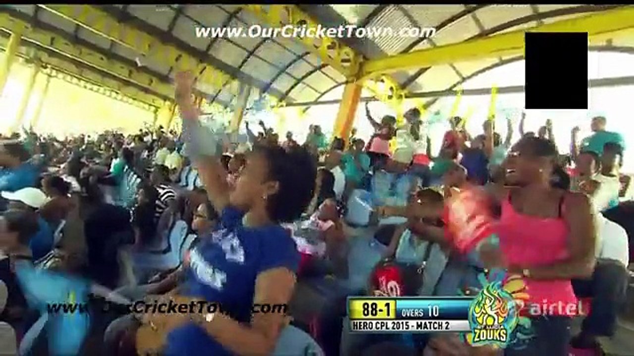 St Lucia Zouks v Trinidad & Tobago Red Steel 2nd Match Highlights Part 1