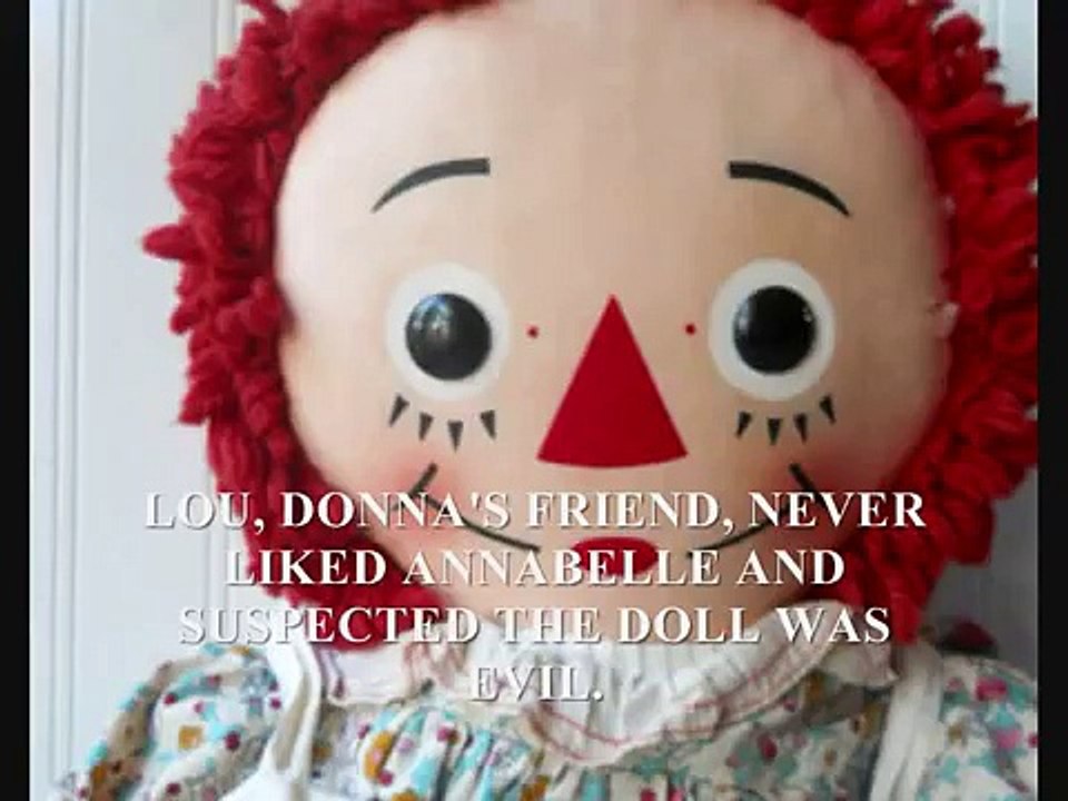 ANNABELLE DEVIL DOLL IS REAL
