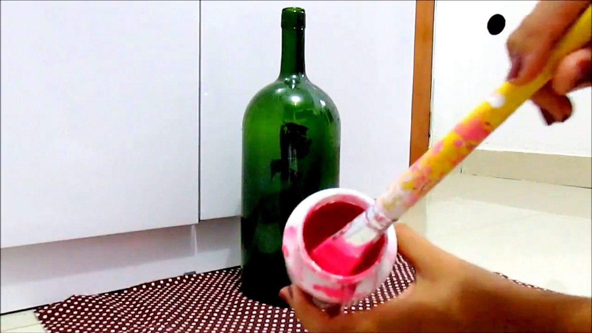 DIY/faça você mesma; Decoração com garrafa | Dica de decoração(bottle decorated)