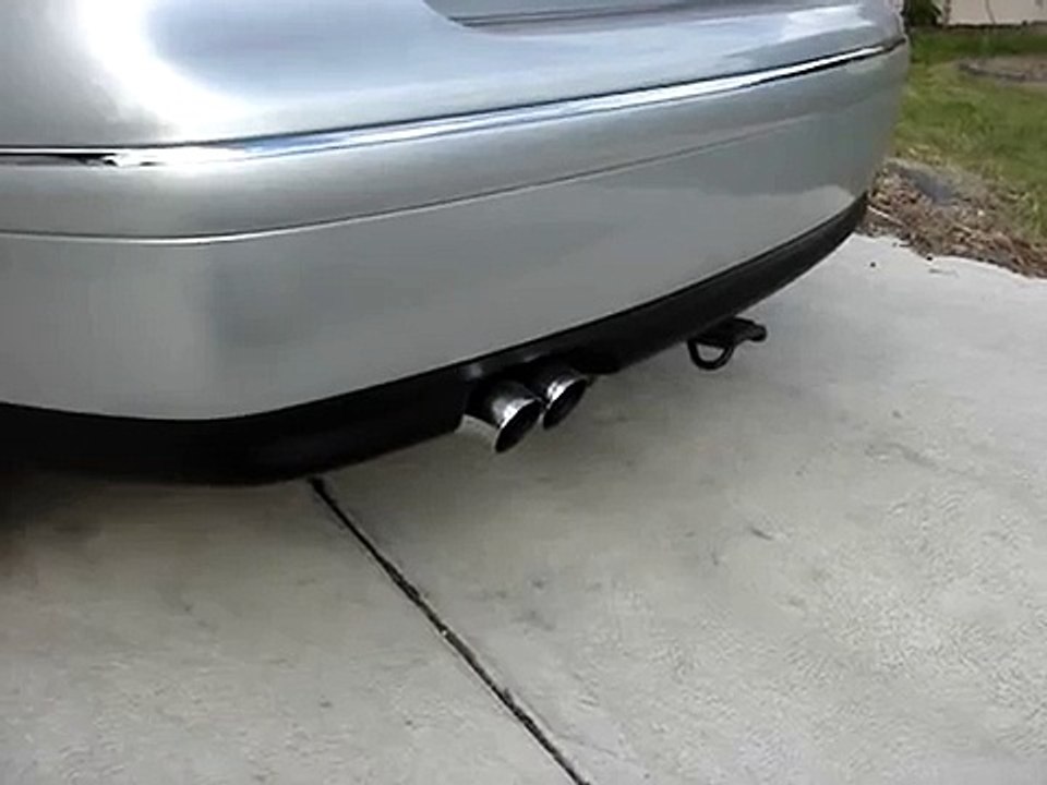 VW R32 V6 MUFFLER INTO A BORA 4MOTION
