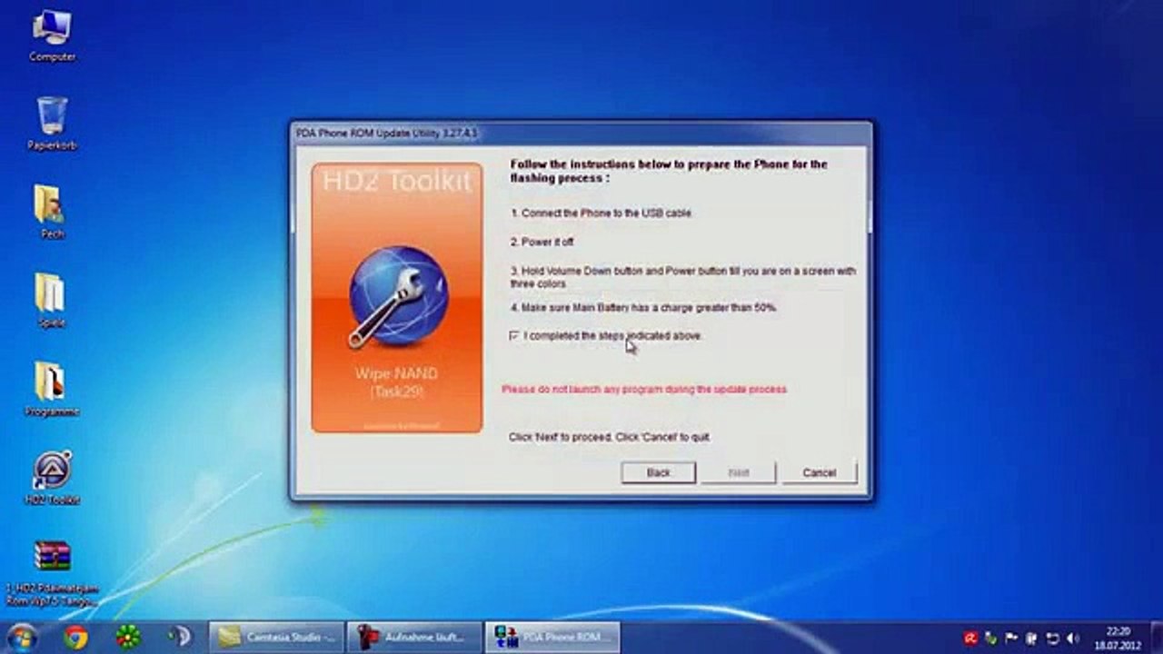 Install Windows Phone 7 8 On HTC HD2 23 Mar 2013 Windows 8) Pdaimatejam Tutorial