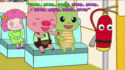 Wheels On The Bus go round and round song | Cartoons For Children | Nursery Rhymes