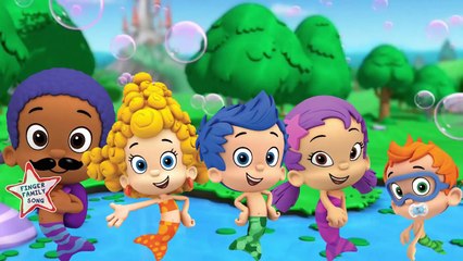 DADDY FINGER FAMILY SONG Bubble Guppies Nursery Rhymes for Children Babies and Toddlers
