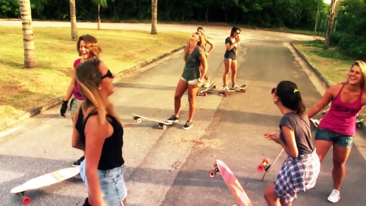 Meninas de Ouro - longboard