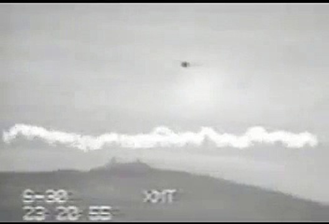 UFO  - Area 51 taken from a military aircraft, 1997