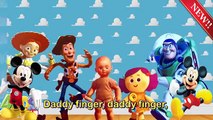 TOY STORY Cartoon Finger Family Song   Nursery Rhymes For Kids   Mickey Mouse Finger Family Nursery