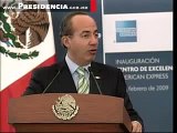 Llama el Presidente Calderón a trabajar con unidad a favor del bienestar de los mexicanos