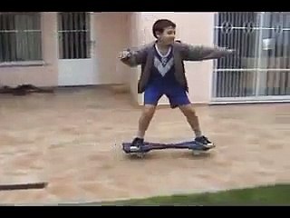 Sol y Daniel en Patineta de dos ruedas - Ripstik