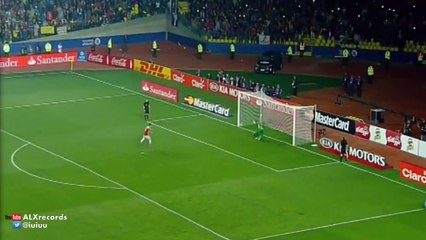 Brazil vs Paraguay 1-1 (3-4) Full Penalties - Penales - Copa America 2015