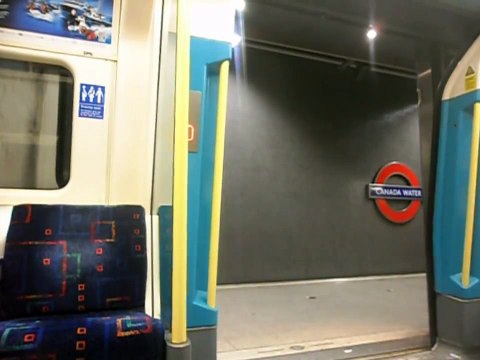 London Underground Jubilee Line (96084): Canada Water - Waterloo