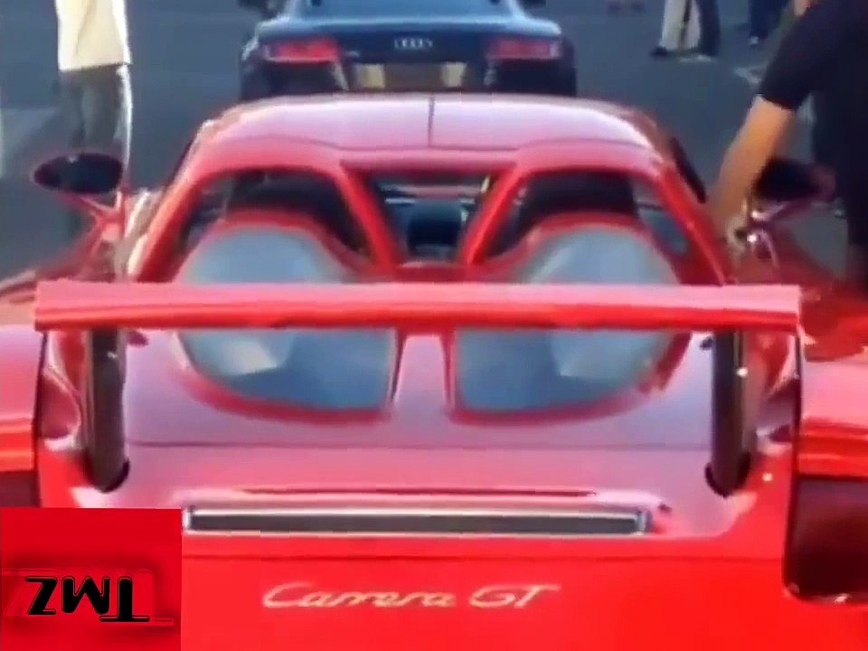 Paul Walker 3 mint before his car crash 11/30/2013