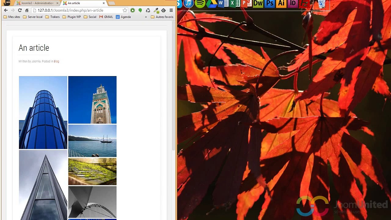 Droppics, Joomla image gallery