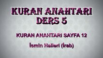 Kuran Arapçası / Kuran Anahtarı Ders 05