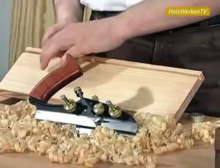 Nuthobel: Manuell statt maschinell!