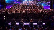 This Welsh 160 piece choir hits all the right notes Audition Week 1 Britains Got Talent 2015