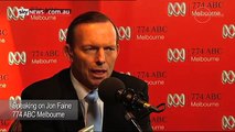 'Lying and fear mongering'  Tony Abbott cops a grilling on talkback
