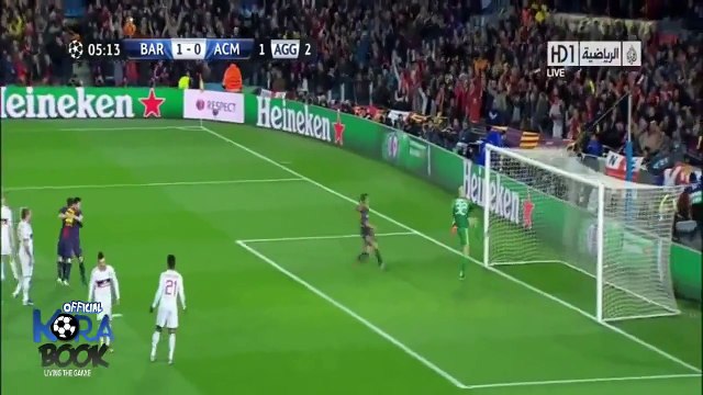 Fc Barcelona 4-0 Ac Milan & Barcelona vs Milan 4-0 2013 & AC Milan vs Barcelona 0-4 (12_3_2013) HD