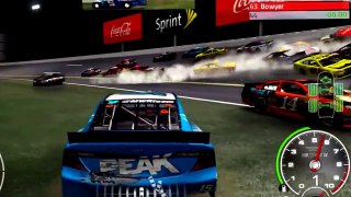 NASCAR 15 The Game Crash Compilation