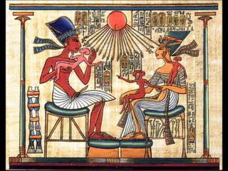 Akhenaten and Nefertiti Halo