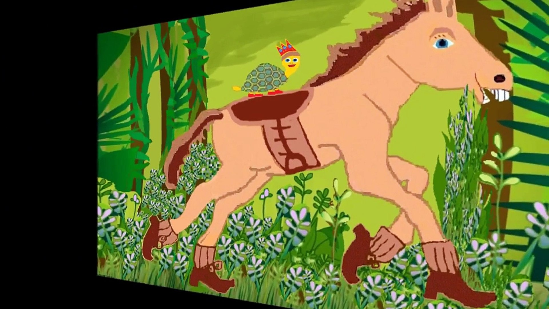 Corre corre cavalinho - ♫ Canção para aprender, cantar e dançar con as crianças ♫