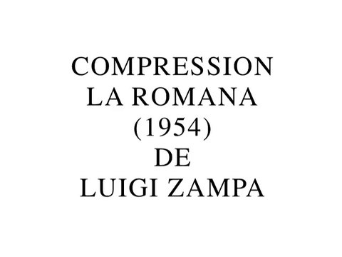 Compression La romana de Luigi Zampa (2015) de Gérard Courant