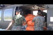 Ayuda de la Fuerza Aerea Colombiana en Guatemala por la tormenta Agatha