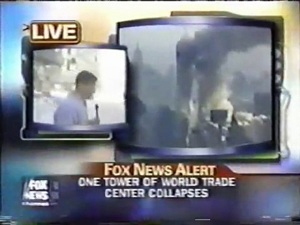 Rick Leventhal, huge explosion, Fox WCBS, 10:07, 9/11