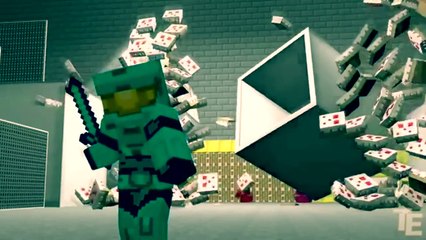 Can't Hold Us — RvB Minecraft Music Video