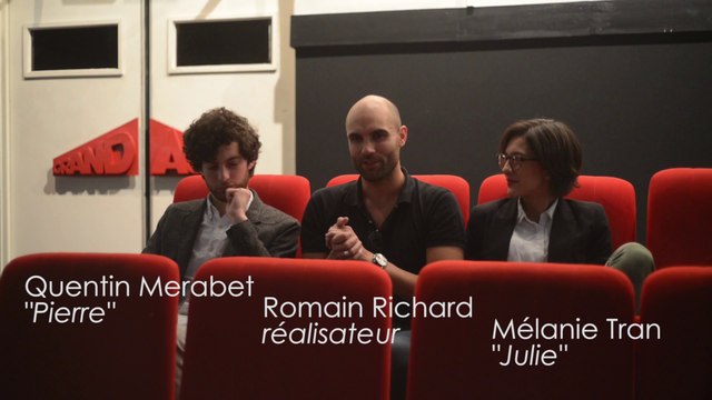 Interview de Romain Richard, Quentin Merabet, Mélanie Tran, pour le film Michel. Festival Nouveaux Cinémas