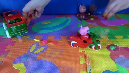 Peppa Pig en français. Peppa Pig participe en la hate