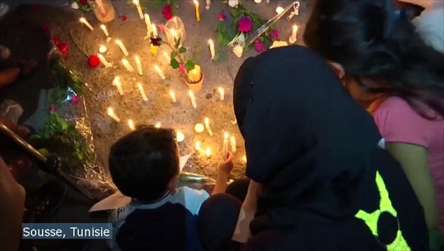 Tunisie: manifestation pacifique contre le terrorisme à Sousse
