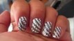 Funky Houndstooth Inspired Nails Tutorial