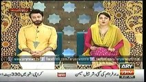 Shan-e-Sehr with Sanam Baloch 28 Jun Part 3