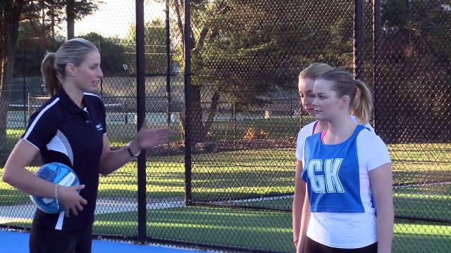 Netball Coaching Tip - Goal Keeper Defending In The Circle