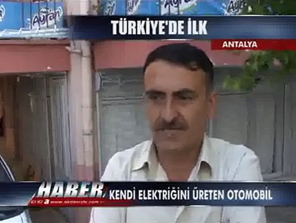 Kendi Elektrigini Üreten Otomobil - omerkocabey@gmail.com yakıtsız araba