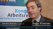 Ingo Kramer, Präsident der BDA, Interview mit Karrideo Imagefilm-Produktion Inh. Christian Weiße