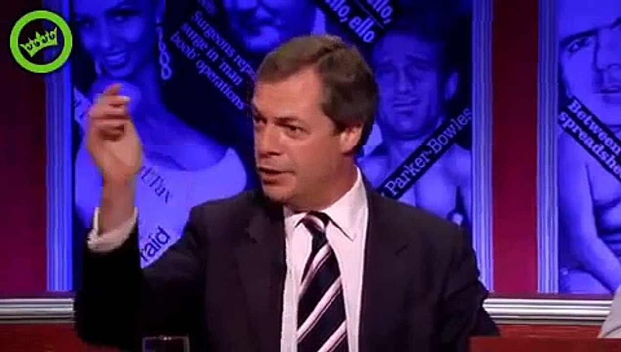Nigel Farage at Have i got news for you.mp4