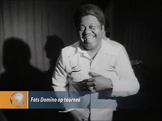Fats Domino op tournee - 1976
