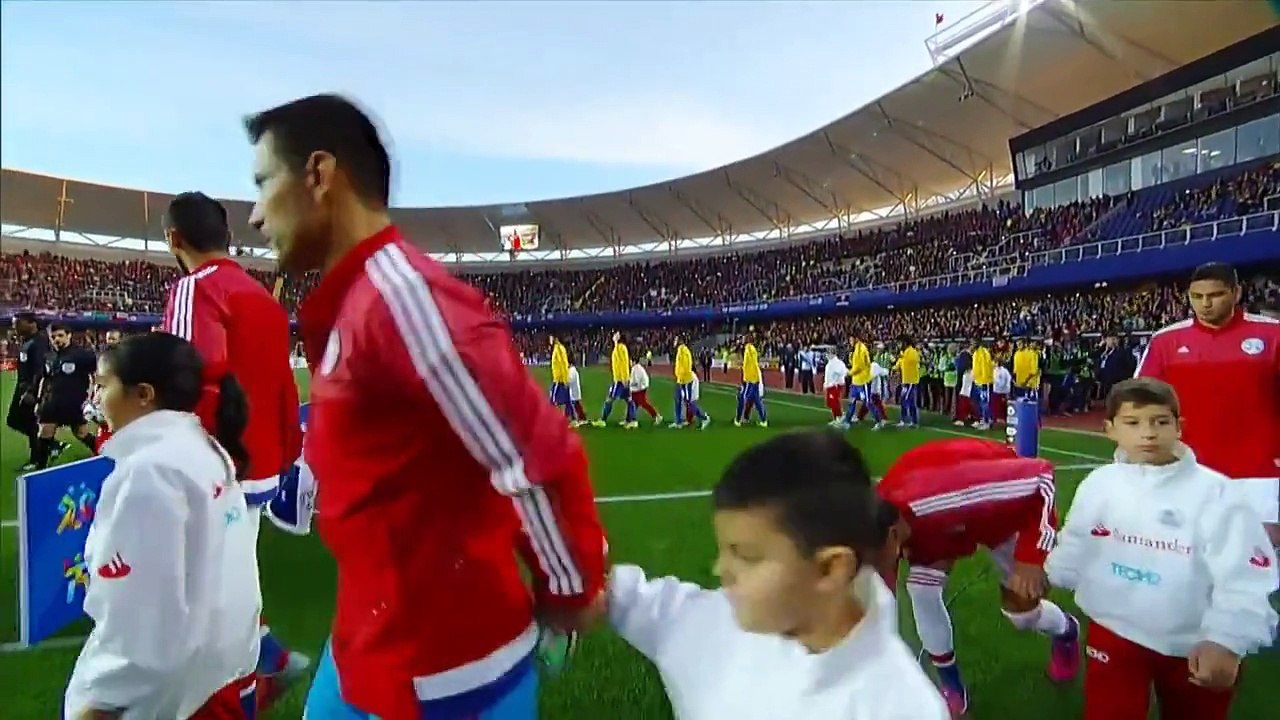 Full Spanish Highlights | Brazil 1-1 Paraguay (Penales 3-4) 27.06.2015