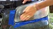 How to do Headlight Restoration. How to clean polish headlights. Amazing Results