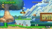 New Super Mario Bros. U Gameplay: Game Over Screen   Super Guide