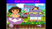 Dora Cool Math Games - Dora Boots Fun Maths - Online Dora Games