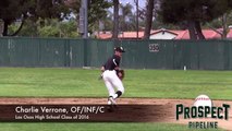 Charlie Verrone Prospect Video, OF Inv, Los Osos High School Class of 2016