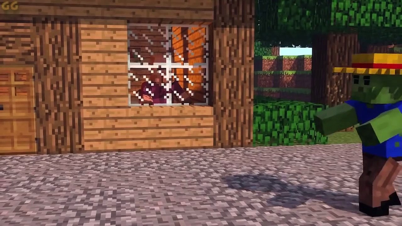 I Am Zombie  ( Minecraft Animation )  / Best Minecraft Animation/ Song / Parody / Video 2014 ( HD )