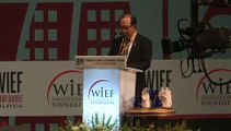 Tun Musa Hitam Gives an Introduction Speech at the 8th World Islamic Economic Forum