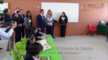 Enrique Peña y Eruviel Ávila, arrancan el ciclo escolar 2014-2015 en Edoméx